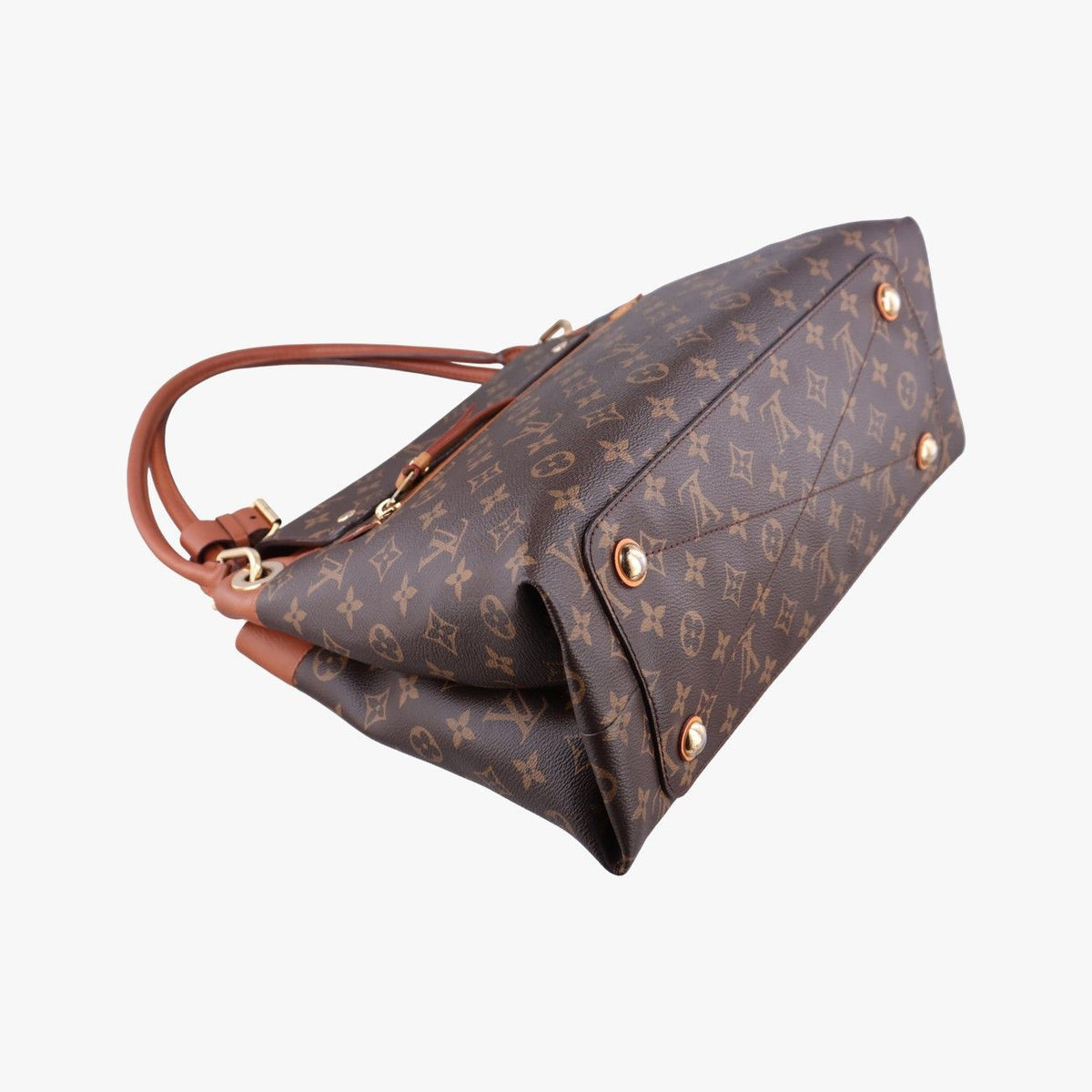 Louis Vuitton Olympe Monogram Brown Avane Canvas Calfskin — view 7