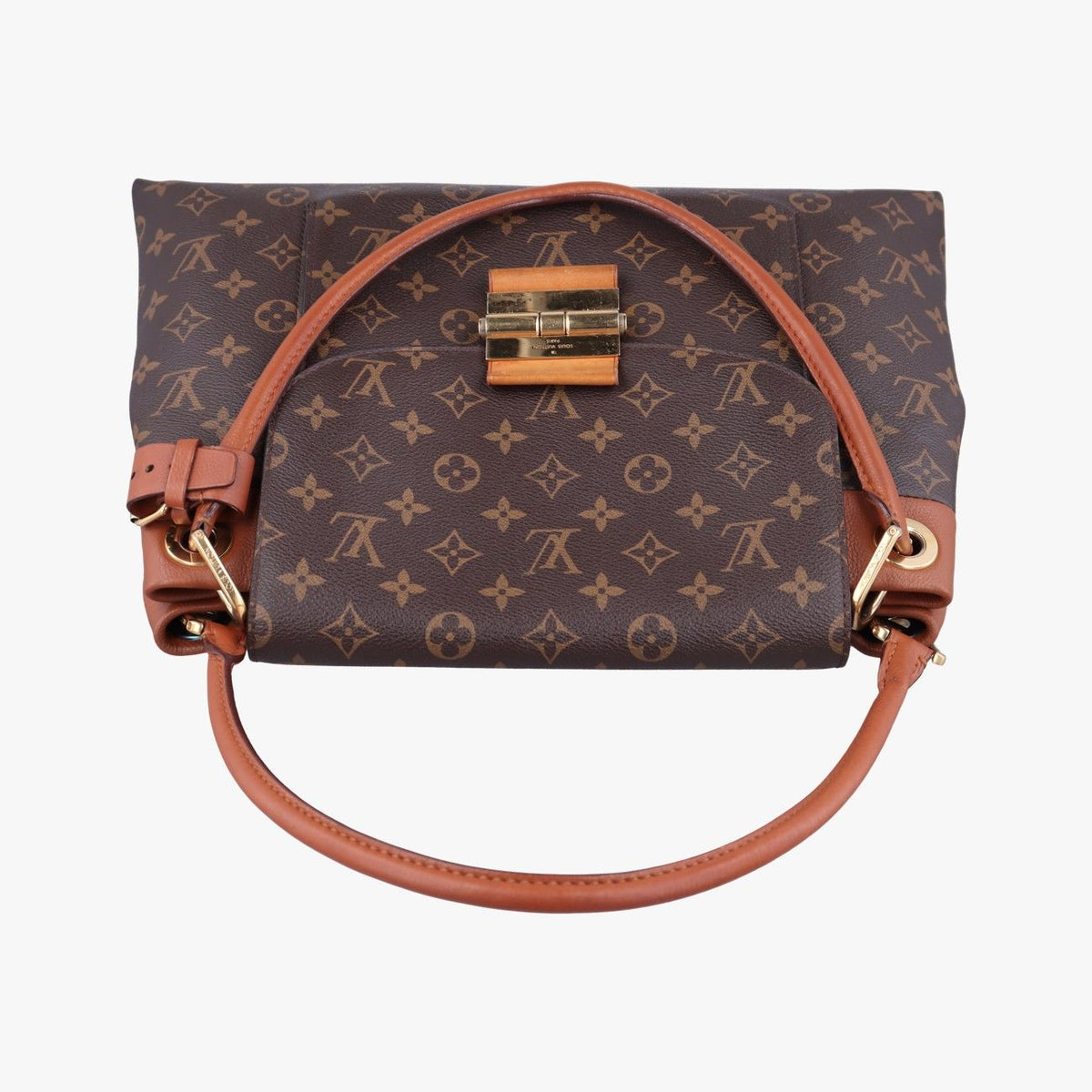 Louis Vuitton Olympe Monogram Brown Avane Canvas Calfskin — view 8