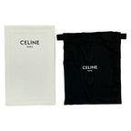 Celine Wallet Triomphe Black Leather — view 7