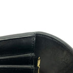 Celine Wallet Triomphe Black Leather — view 8