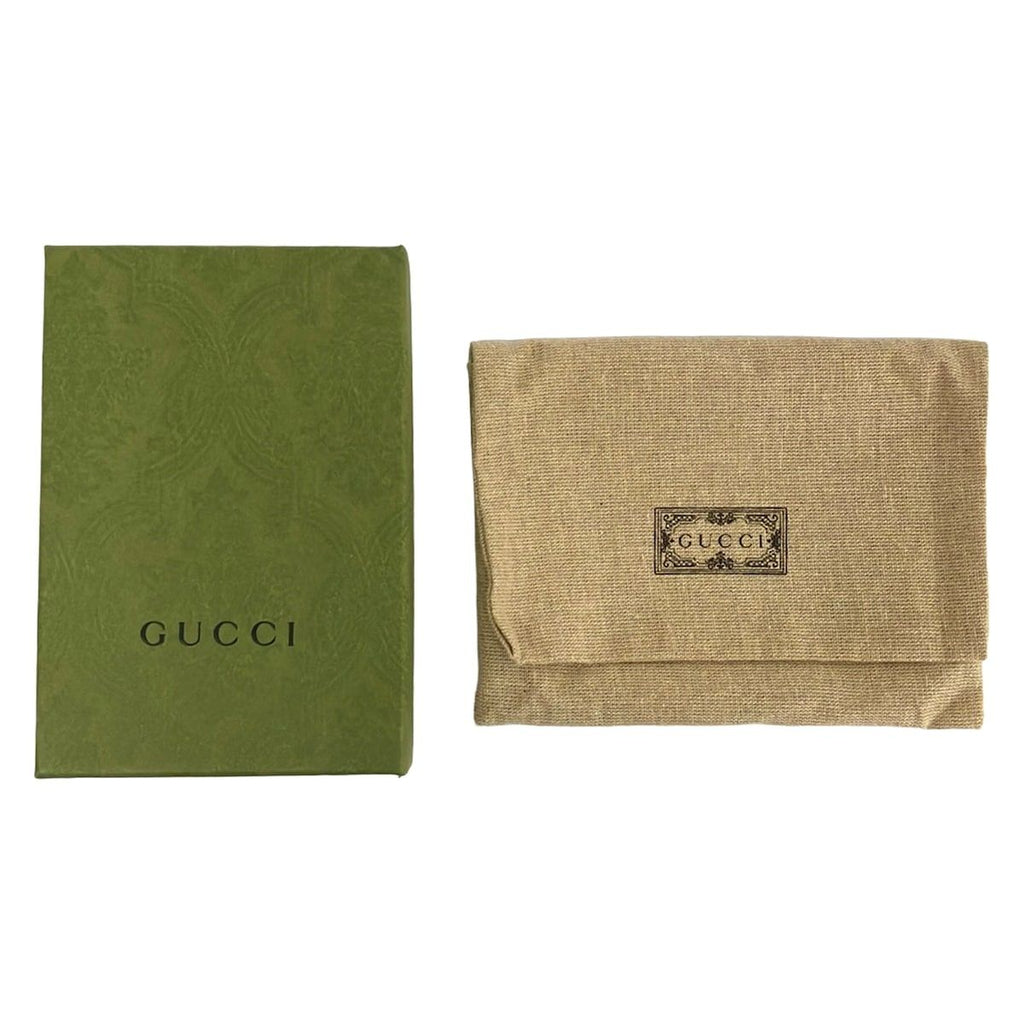 Gucci Bifold Wallet Horsebit 1955 Pink Yellow Multi Floral Ken Scott of Mantero — view 6