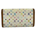 Louis Vuitton Wallet Monogram Multicolor Porte Tresor International Blanc — view 2