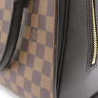 Louis Vuitton Triana Handbag Damier Canvas Brown — view 8