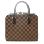 Louis Vuitton Triana Handbag Damier Canvas Brown