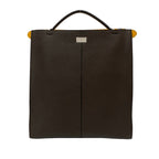 Fendi Peekaboo Light Leather 2-Way Shoulder Bag Brown — view 3