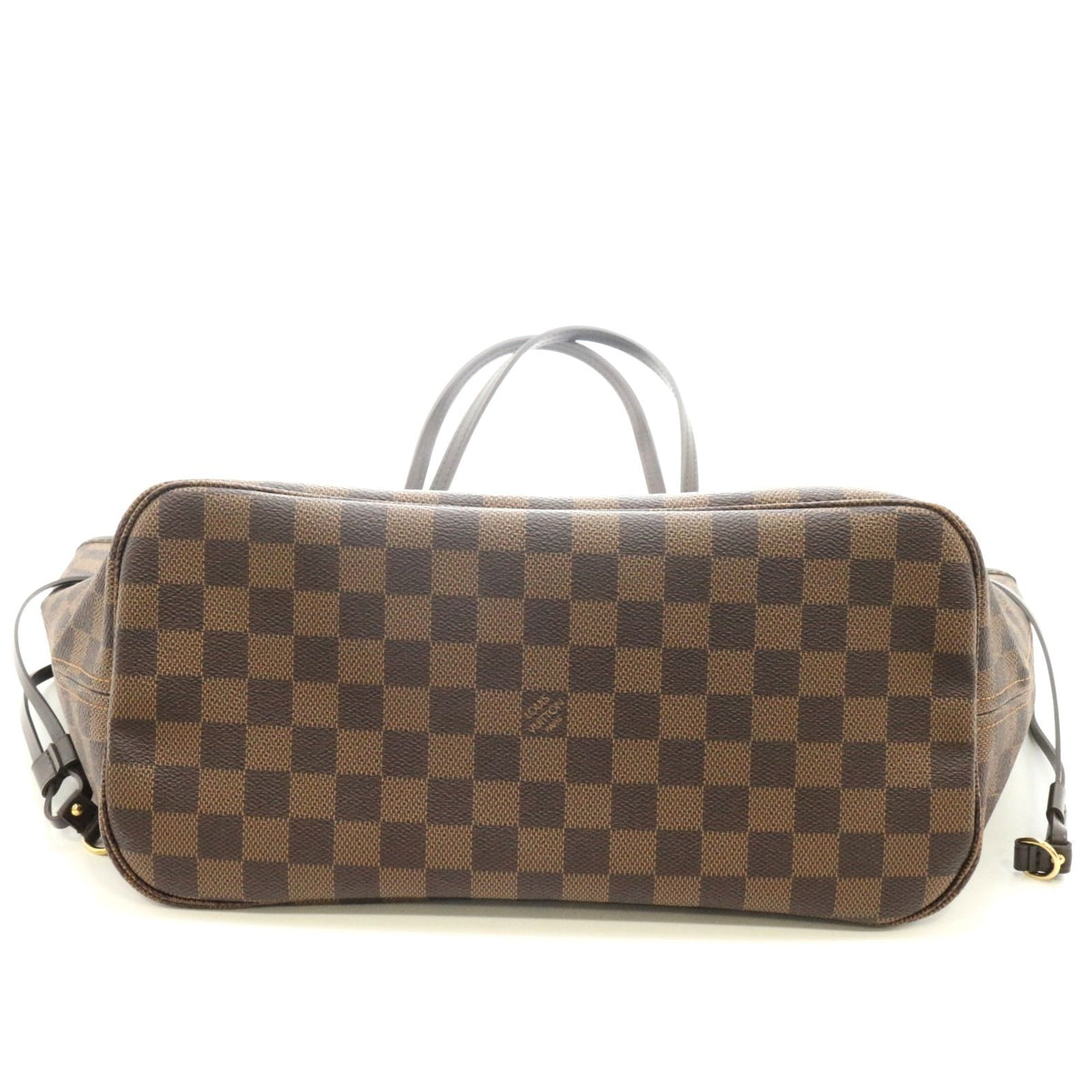 Louis Vuitton Neverfull MM Tote Bag Damier Canvas Brown — view 6