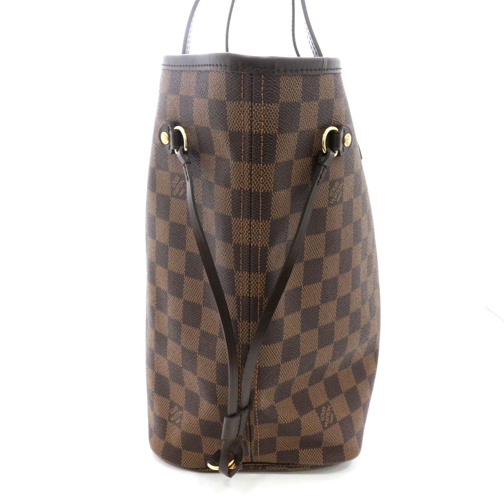Louis Vuitton Neverfull MM Tote Bag Damier Canvas Brown — view 2