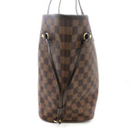 Louis Vuitton Neverfull MM Tote Bag Damier Canvas Brown — view 2