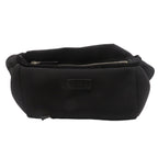 Gucci Sherry Line Shoulder Bag Black Nylon Leather