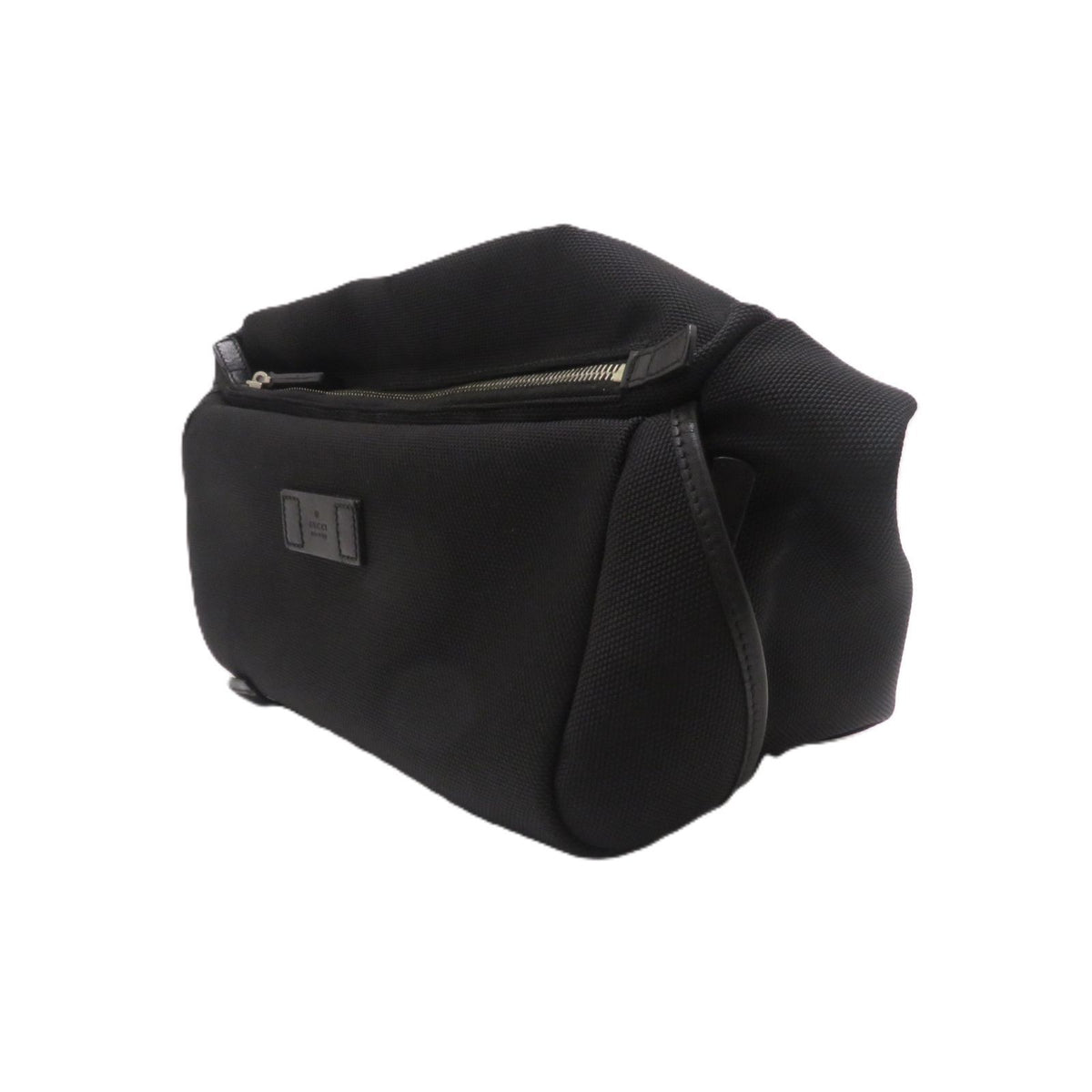 Gucci Sherry Line Shoulder Bag Black Nylon Leather — view 2