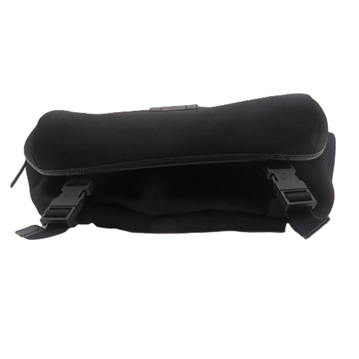 Gucci Sherry Line Shoulder Bag Black Nylon Leather — view 3