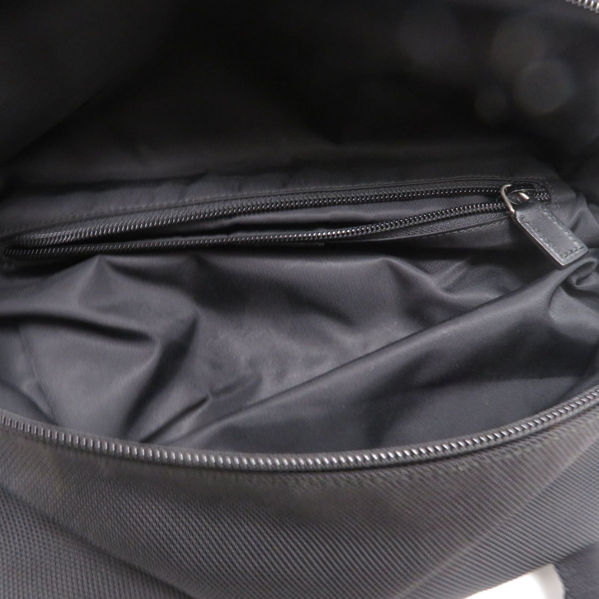 Gucci Sherry Line Shoulder Bag Black Nylon Leather — view 6