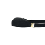 Gucci Logo Canvas Leather Mini Shoulder Bag Pochette Crossbody Black — view 6