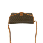 Celine Vintage Macadam Blason Pattern Triomphe Logo Leather Shoulder Bag — view 4