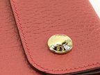 Hermes Waist Bag Pochette Green Red Leather Gold — view 8