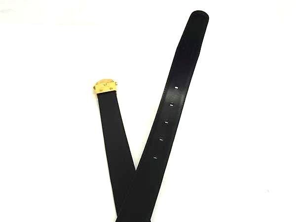 Louis Vuitton Belt Epi Ceinture Classic Noir Leather Gold — view 3