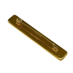 Hermes Brooch Enamel Gold Black Beige — view 2