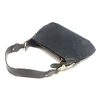 Gucci GG Black Canvas Leather Handbag — view 3