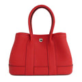 Hermes Neo Garden 23 Rouge Ladue Negonda Silver Handbag