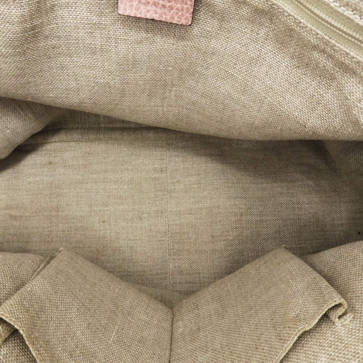Gucci Bree GG Tote Bag Beige Pink Gray Canvas — view 5