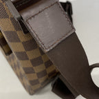 Louis Vuitton Shoulder Bag Damier Olaf MM Ebene — view 6