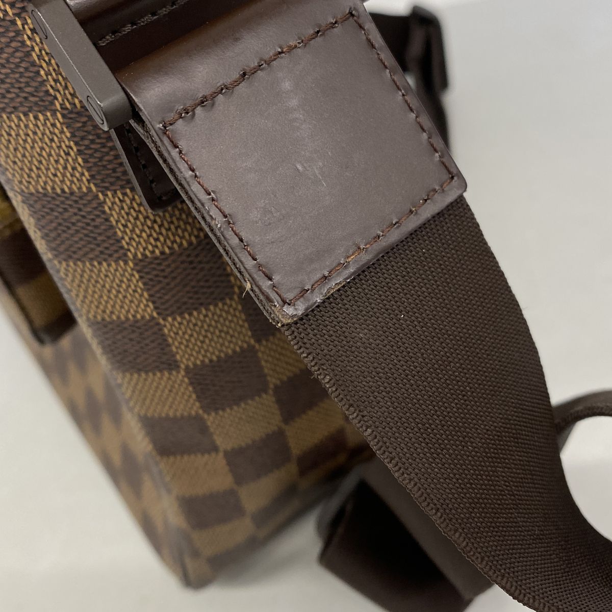 Louis Vuitton Shoulder Bag Damier Olaf MM Ebene — view 6