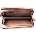 Bottega Veneta Wallet Intrecciato Leather Pink Zip Around Braided Simple — view 5