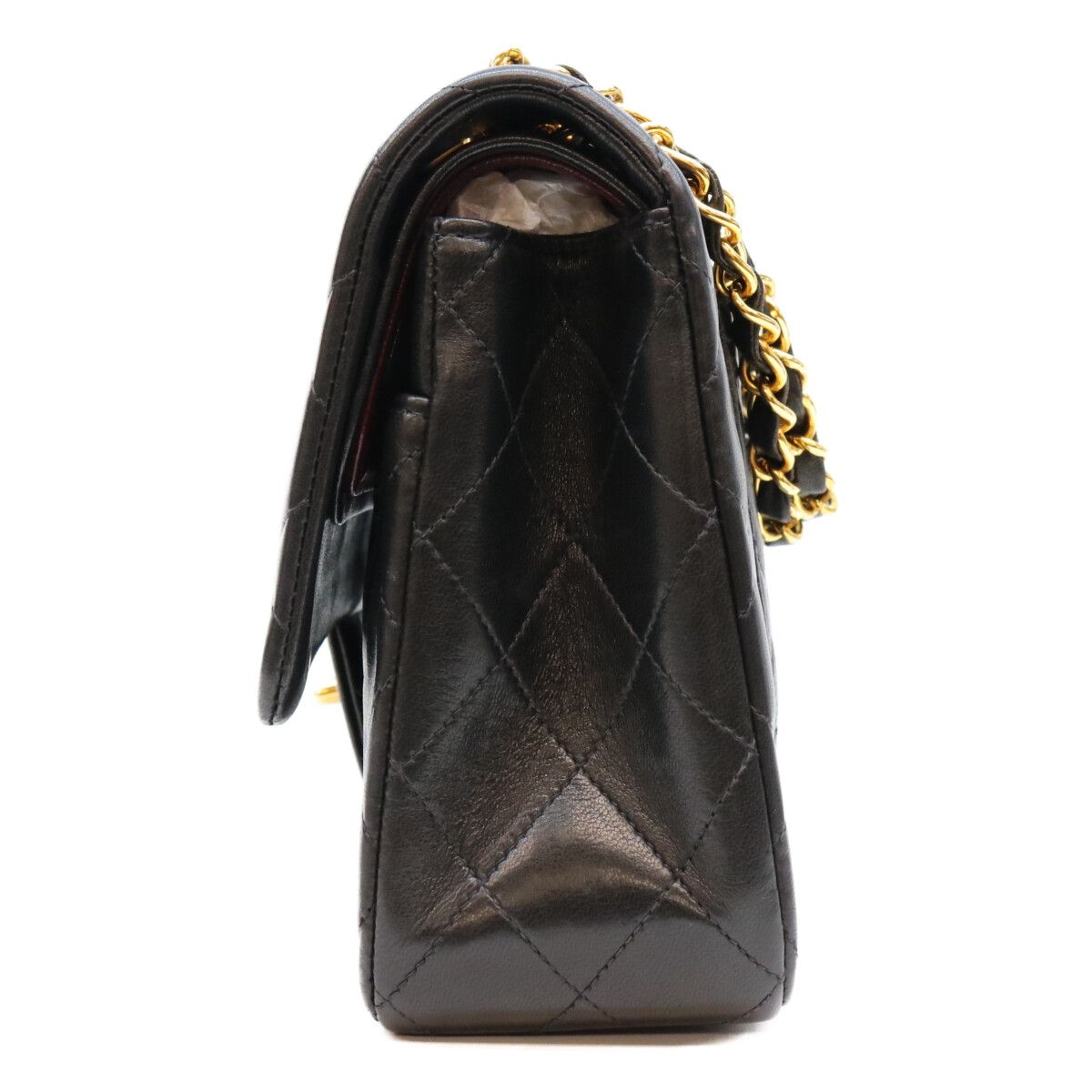 Chanel Black Lambskin Quilted 25 Shoulder Bag — view 2