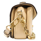 Louis Vuitton Empreinte Cream Pochette Metis East West Shoulder Bag — view 4