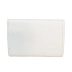 Louis Vuitton Portefeuille Lock Mini Taurillon Leather Blanc Trifold Wallet — view 2