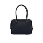 Hermes Plume 20 Swift Leather Mini Boston Bag Bleu Nuit Navy — view 3