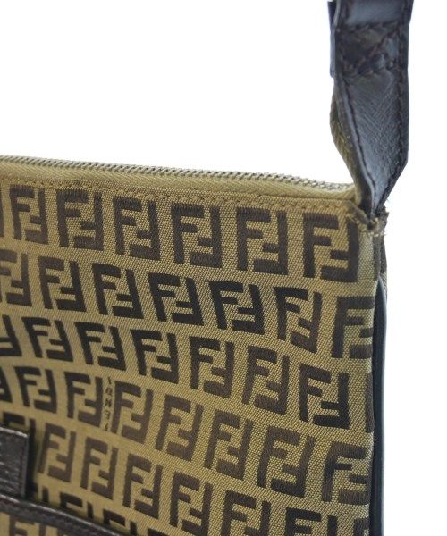 Fendi Zucchino Pattern Shoulder Bag — view 8