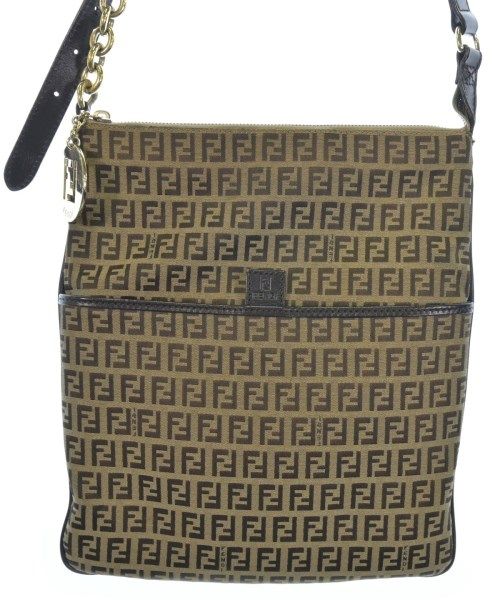 Fendi Zucchino Pattern Shoulder Bag