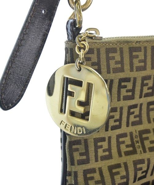 Fendi Zucchino Pattern Shoulder Bag — view 6