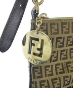 Fendi Zucchino Pattern Shoulder Bag — view 6