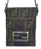 Fendi Zucca Pattern Shoulder Bag