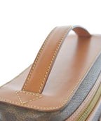 Celine Macadam Handbag Brown — view 6