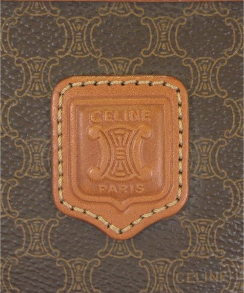 Celine Macadam Handbag Brown — view 5