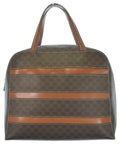 Celine Macadam Handbag Brown