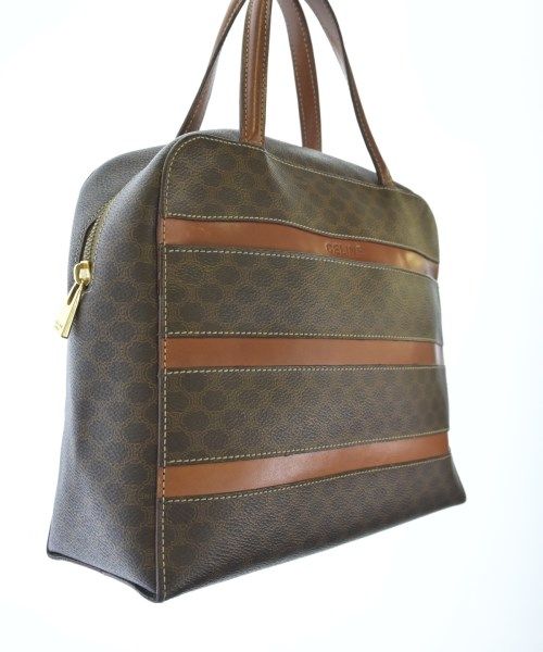 Celine Macadam Handbag Brown — view 7
