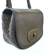 Bottega Veneta Luna Intrecciato Shoulder Bag — view 8