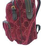 Gucci GG Velvet Backpack — view 8