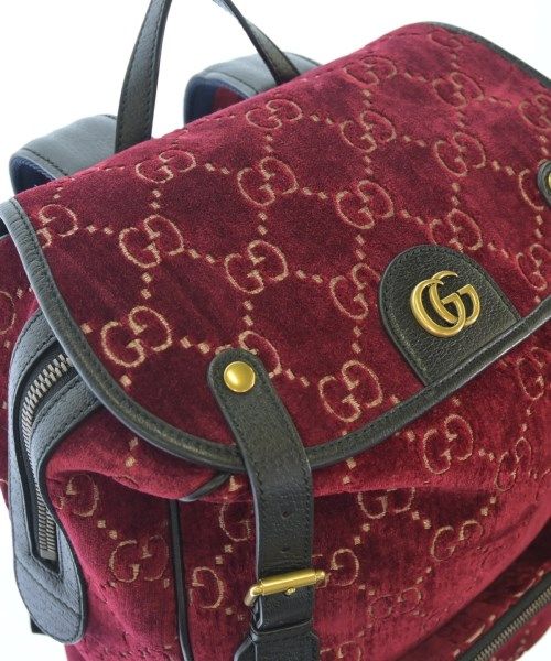 Gucci GG Velvet Backpack — view 7