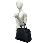 Louis Vuitton Passy PM Epi Leather Tote Boston Bag Noir Black — view 2