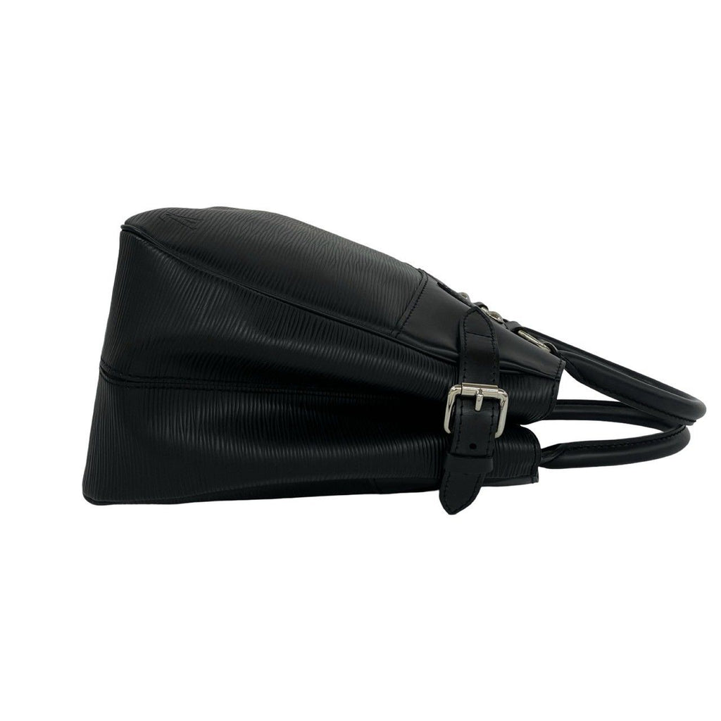 Louis Vuitton Passy PM Epi Leather Tote Boston Bag Noir Black — view 6