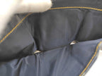Dior Trifold Wallet Trotter Saddle Lotus Navy Canvas Leather Gold — view 6