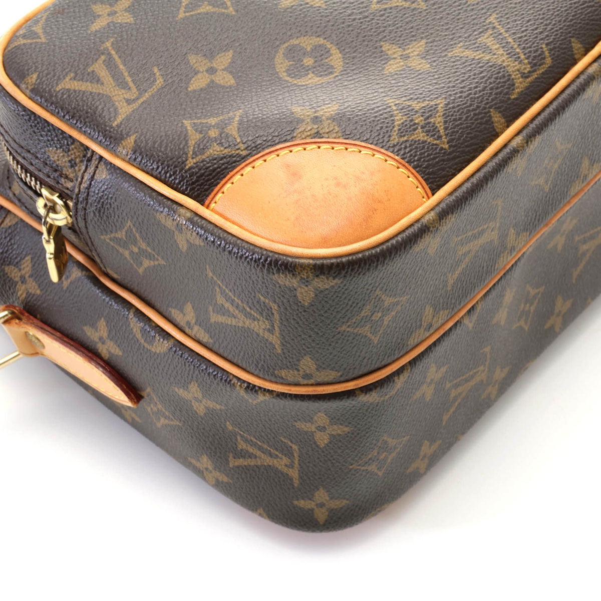 Louis Vuitton Nile Monogram Shoulder Bag Canvas Brown Boys' — view 8