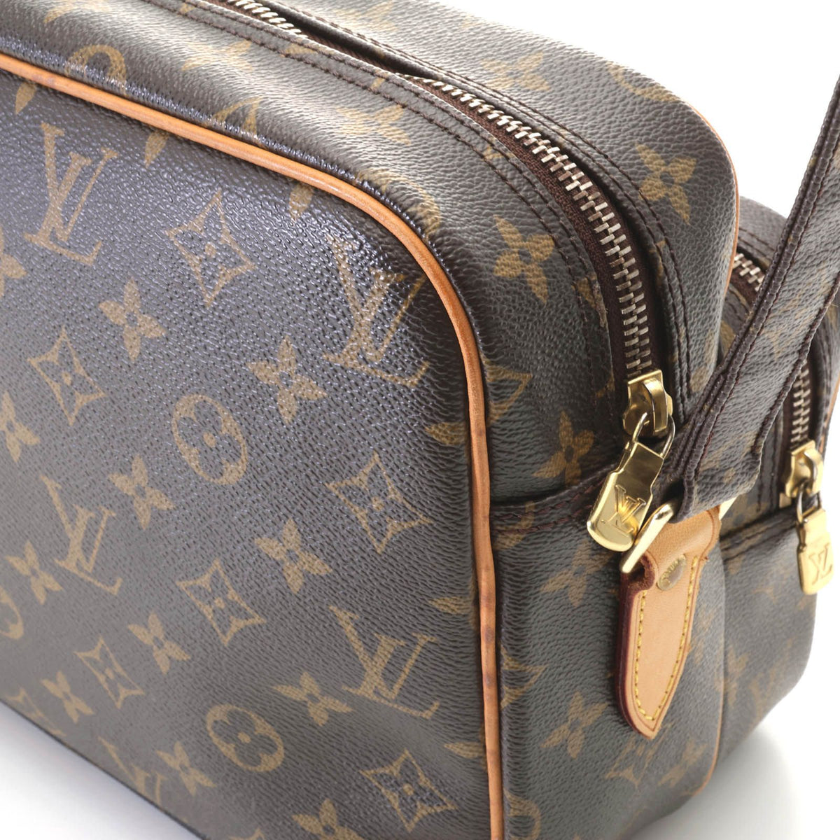 Louis Vuitton Nile Monogram Shoulder Bag Canvas Brown Boys' — view 7