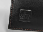 Fendi Trifold Wallet Zucca Pattern Brown Canvas Leather — view 5