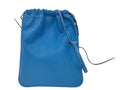 Hermes Shoulder Bag Buridad Blue Zanzibar Evercolor